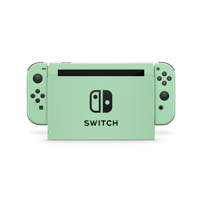 Pastel Green Nintendo Switch Decal Skin