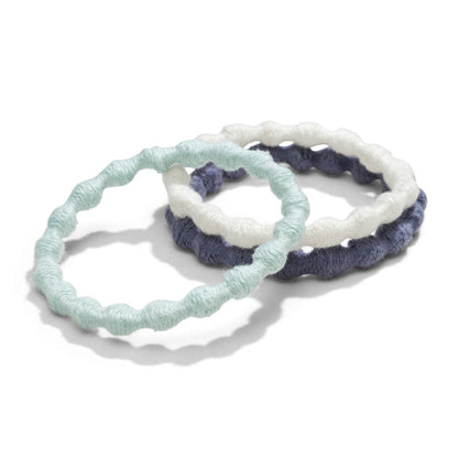 Pearl Hair Ties- Set of 3