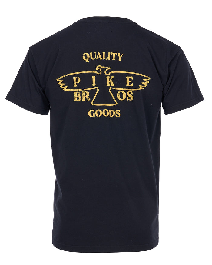 Pike Bolur Sports Tee Eagle Black - Kormákur & Skjöldur