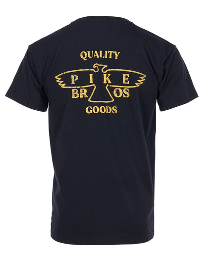 Pike Bolur Sports Tee Eagle Black - Kormákur & Skjöldur