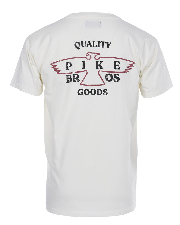 Pike Bolur Sports Tee Eagle White