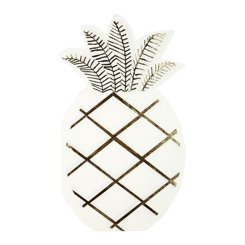 Pineapple Shape Beverage Napkins