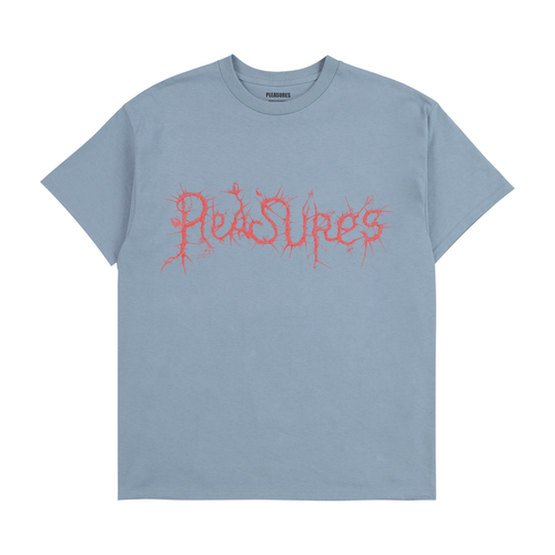 PLEASURES NATURE T-SHIRT - STONE BLUE