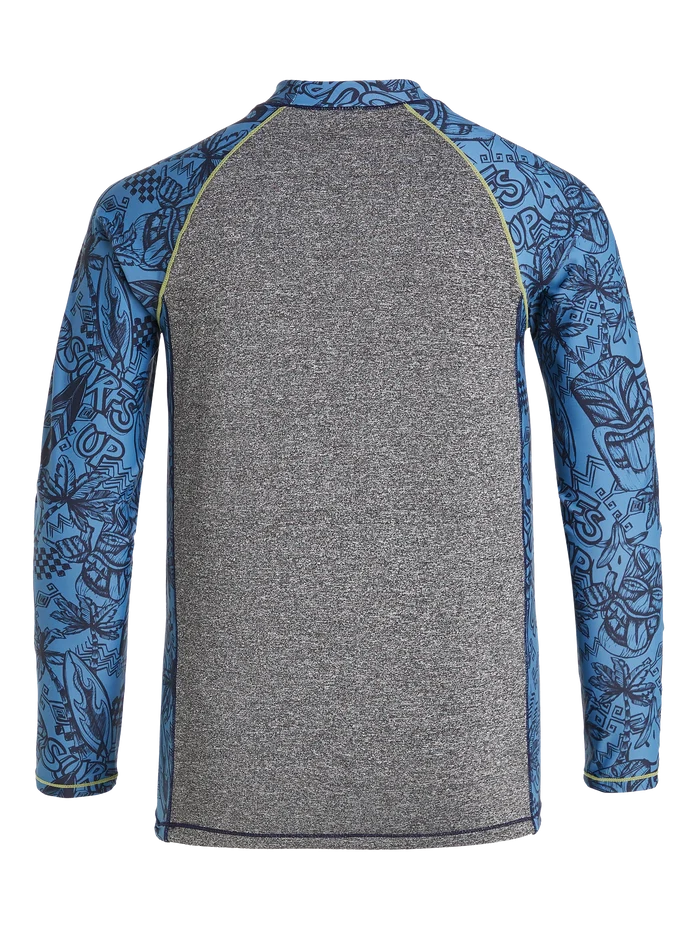 Protest PRTADMIT JR Lycra Rashguard - Kids Long Sleeve - River Blue