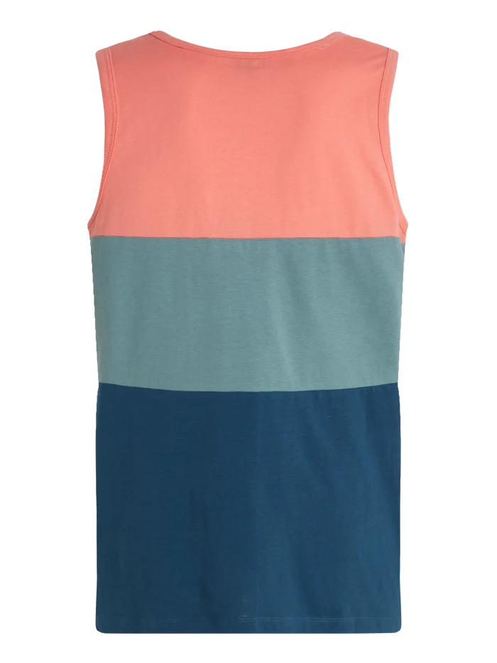 Protest PRTBLAVAND Men's Tank Top - Blue/ Teal/ Pink