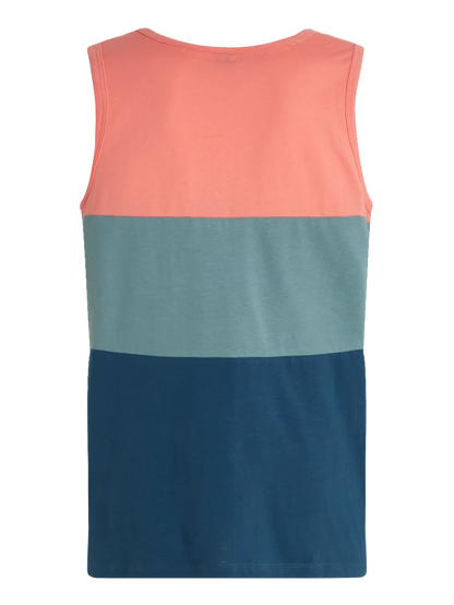 Protest PRTBLAVAND Men's Tank Top - Blue/ Teal/ Pink