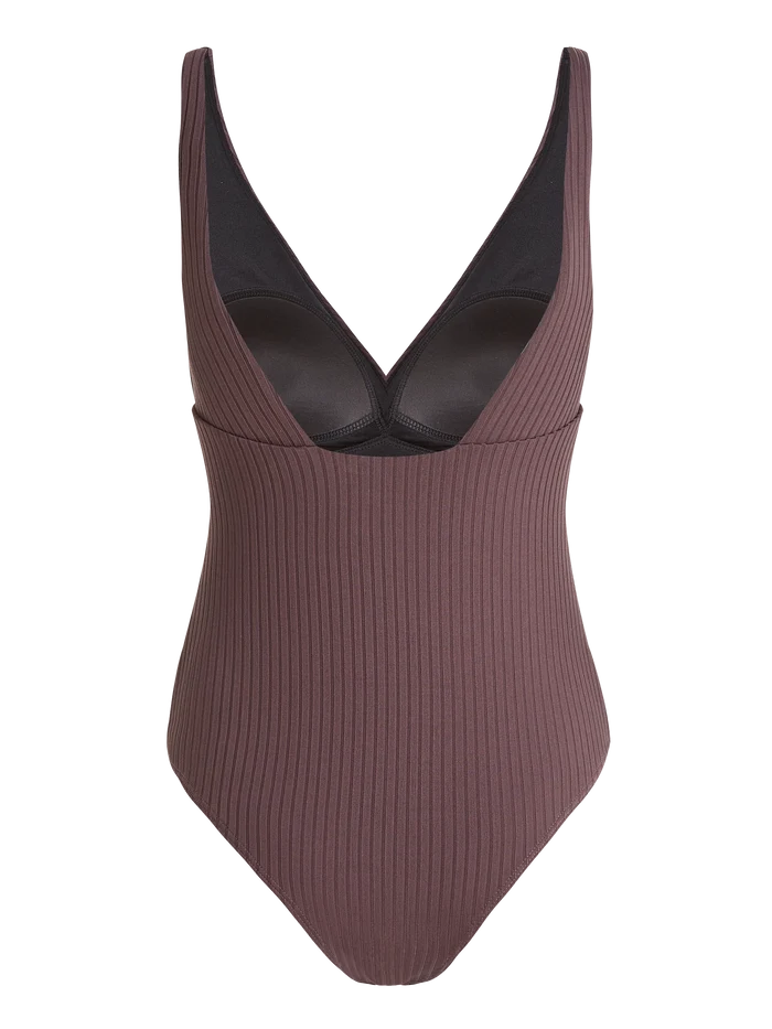 Protest PRTCELTIC Women's 1-piece Swimsuit - Raisin Brown