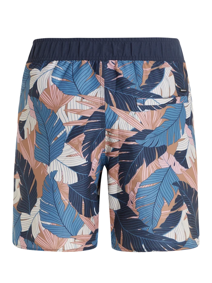 Protest PRTDURBAN Men's Beach Swim Shorts - River Blue/ Patterned