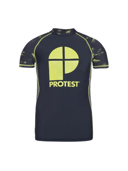 Protest PRTDYLAN JR Rashguard - Kids Short Sleeve - Blue
