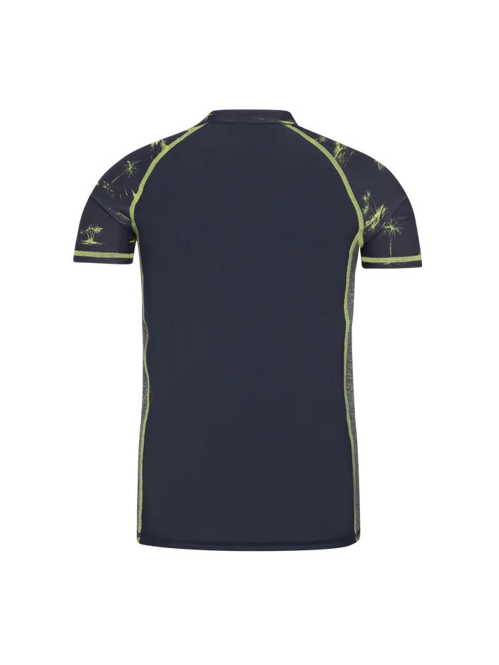 Protest PRTDYLAN JR Rashguard - Kids Short Sleeve - Blue