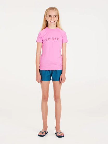 Protest PRTEVI JR Girls Beach Swim Shorts - Raku Blue