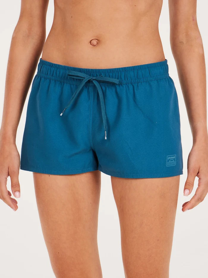 Protest PRTEVI Women's Swim/ Beach Shorts - Raku Blue