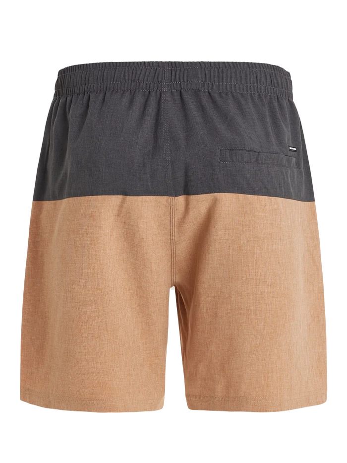 Protest PRTFORTA Men's Beach Shorts - Grey/ Beige