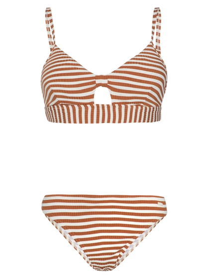 Protest PRTFRONTERA Women's Triangle Bikini - Squirrel Brown