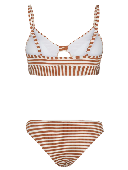 Protest PRTFRONTERA Women's Triangle Bikini - Squirrel Brown