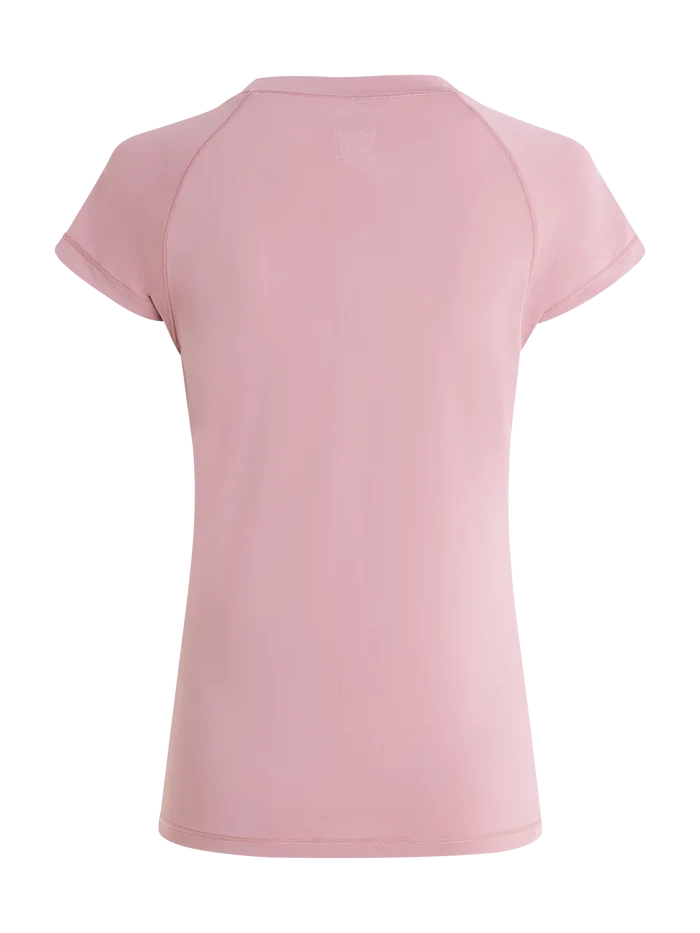 Protest PRTKILDA Women's Lycra Surf Rashguard T-Shirt - Dusky Rose
