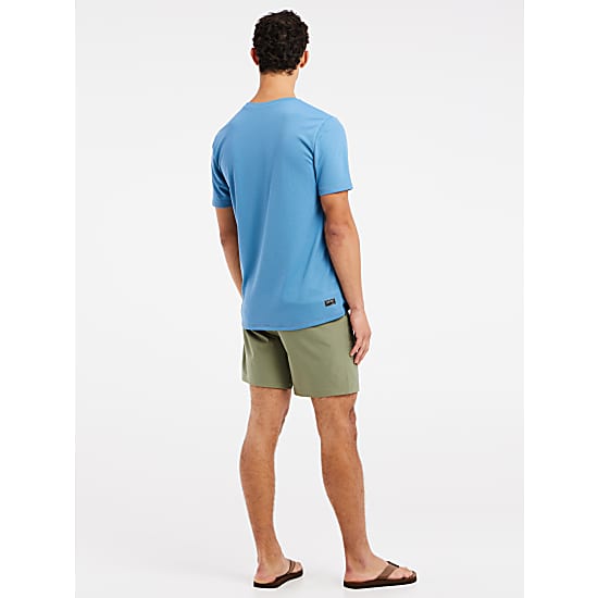 Protest PRTLEGUNDI Men's Lycra Rashguard Surf T-Shirt - River Blue