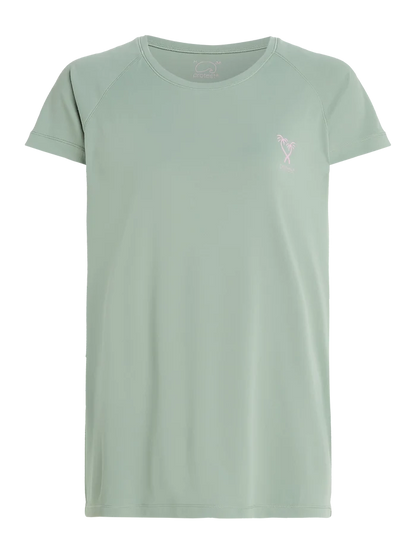 Protest PRTMERU Women's Lycra Rash Guard T-Shirt - Green Bay