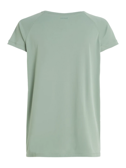 Protest PRTMERU Women's Lycra Rash Guard T-Shirt - Green Bay