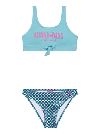 Protest PRTNAOMO JR Kids Bralette Bikini - Vision Blue