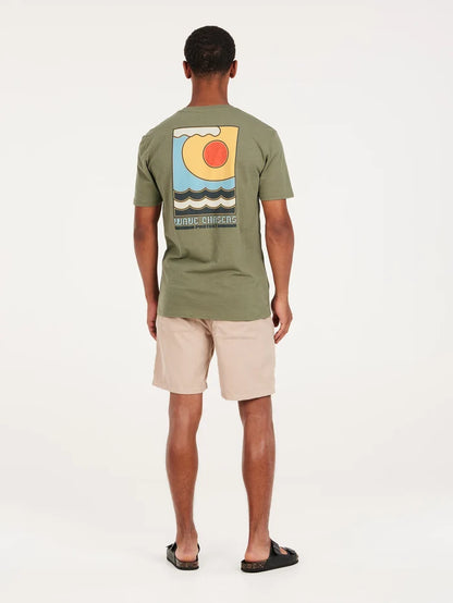 Protest PRTRUDGE Men's T-Shirt - Artichoke Green