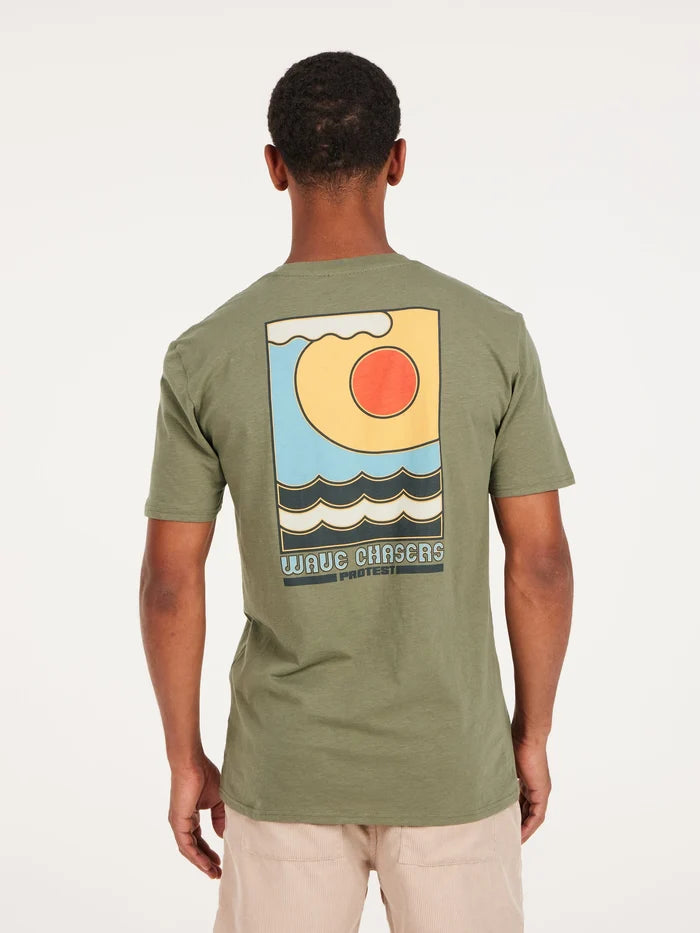 Protest PRTRUDGE Men's T-Shirt - Artichoke Green