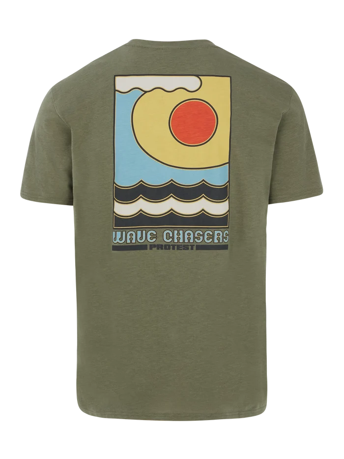 Protest PRTRUDGE Men's T-Shirt - Artichoke Green