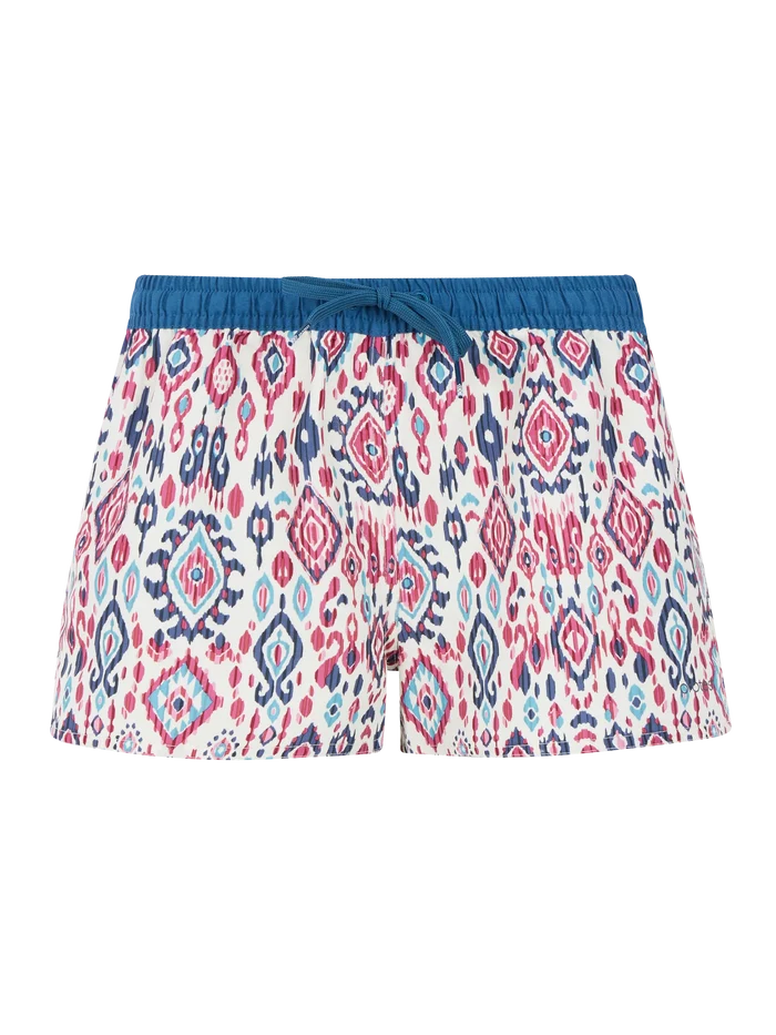 Protest PRTSPY Women's Swim/ Beach Shorts - Canvas Off White Pattern