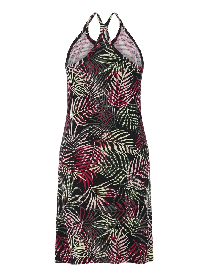 Protest REVOLVE 24 Dress - Leaf Pattern Pink