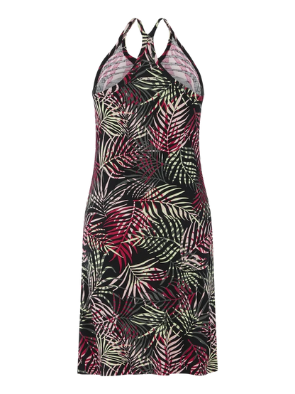 Protest REVOLVE 24 Dress - Leaf Pattern Pink