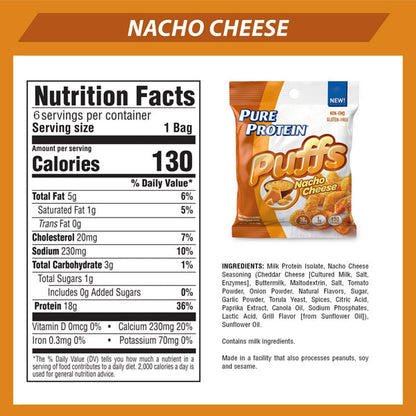 Pure Protein Puffs 6pk