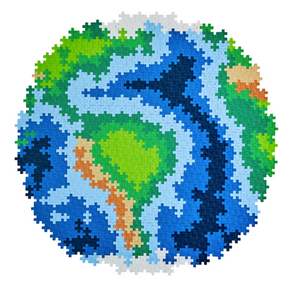 Puzzle by Number - Earth - 800 pc