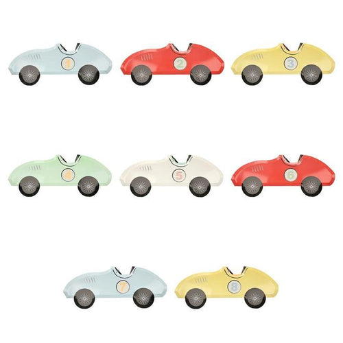 Race Car Large Plates