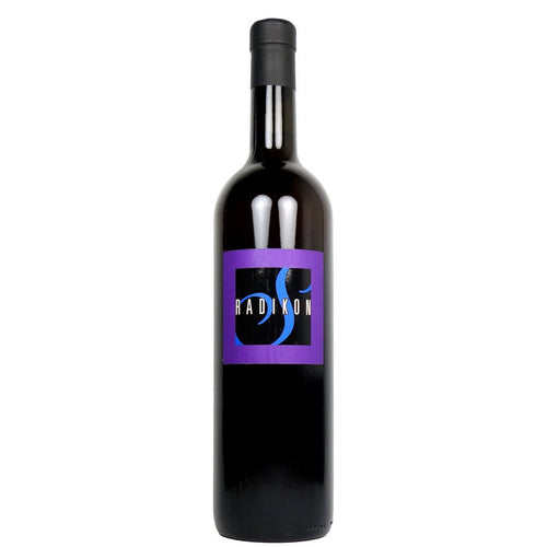 Radikon Sivi Pinot Grigio 2023 wine bottle, dark glass with purple label