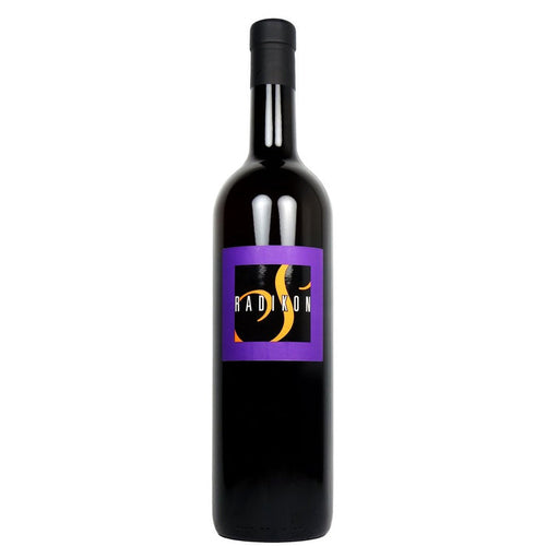 Radikon Slatnik Bianco magnum 1.5L wine bottle, dark glass with purple label
