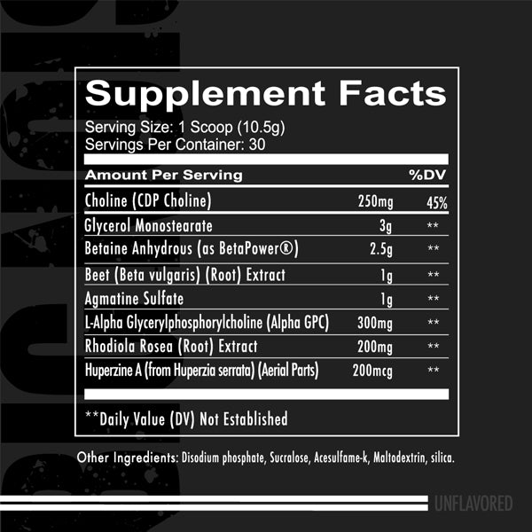 Redcon1 Big Noise Pump Non-Stim Preworkout 30 Servings