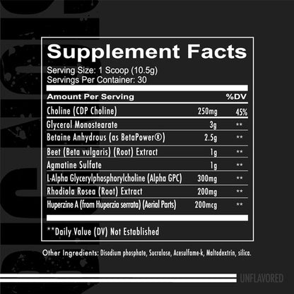 Redcon1 Big Noise Pump Non-Stim Preworkout 30 Servings