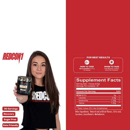 Redcon1 Breach BCAAs 30 Servings