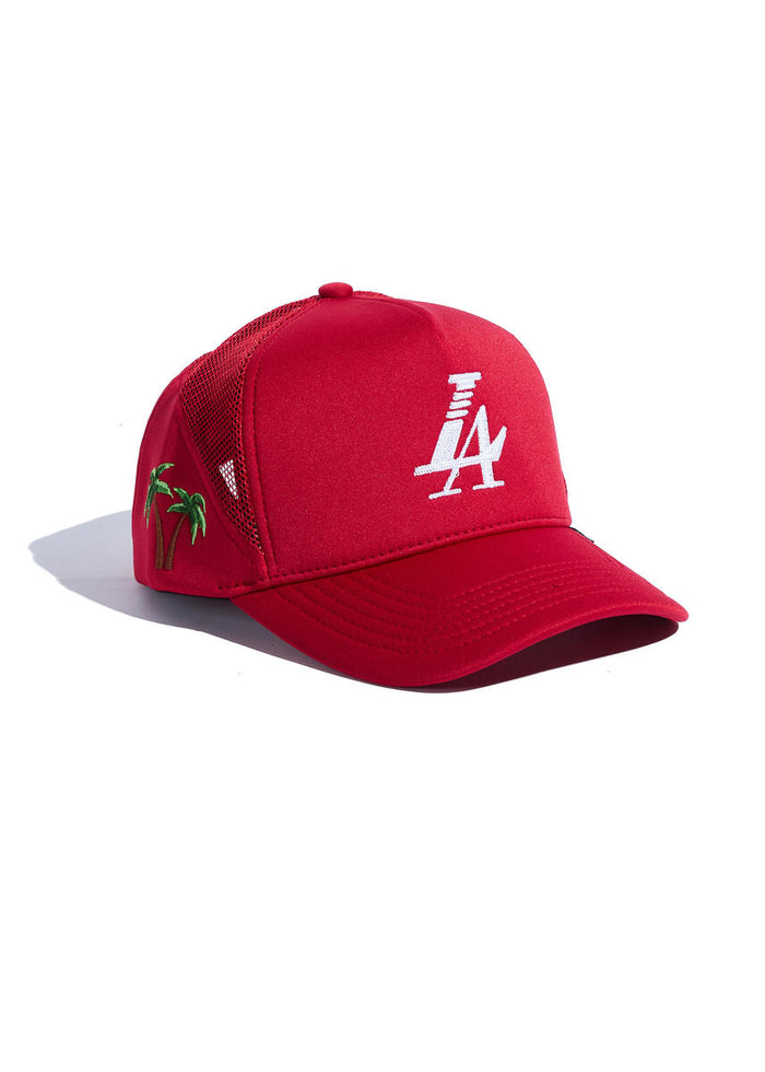Reference Paradise LA Trucker  - Red