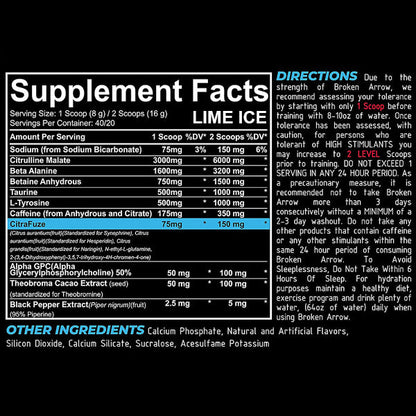 Repp Sports Broken Arrow Pre-Workout 40 Servings