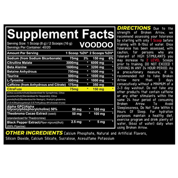 Repp Sports Broken Arrow Pre-Workout 40 Servings