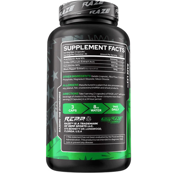 Repp Sports Raze LX3 Plateau Destroyer Capsules