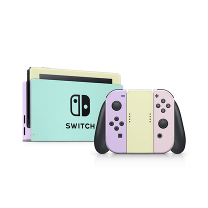 Retro Pastels Nintendo Switch Decal Skin