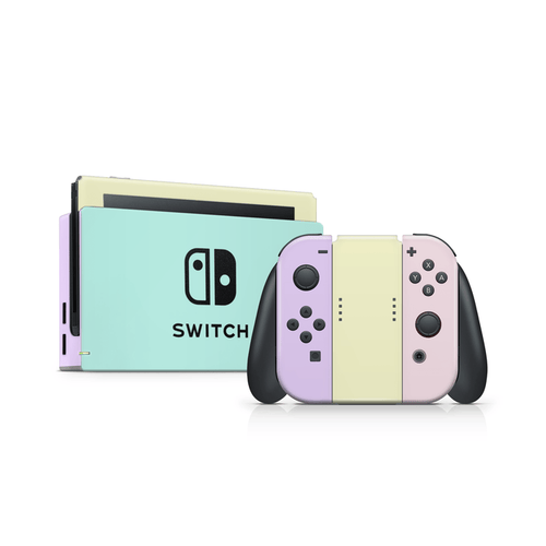Retro Pastels Nintendo Switch Decal Skin