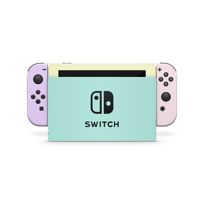 Retro Pastels Nintendo Switch Decal Skin