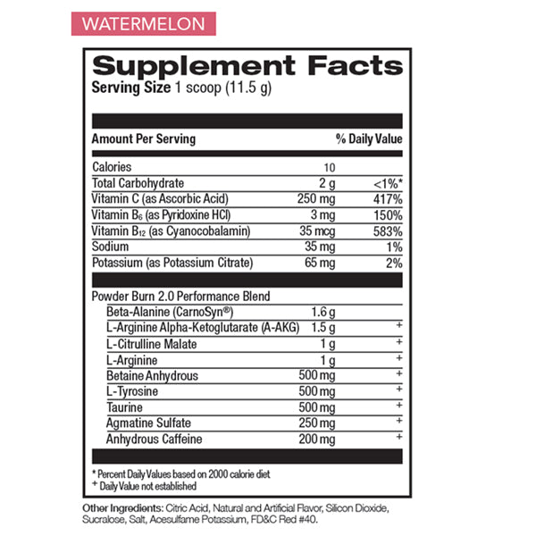 Rival Nutrition Powder Burn 30 Servings