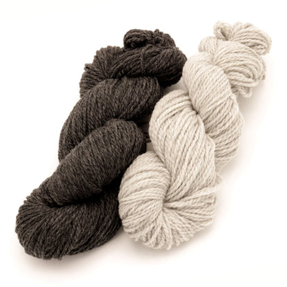 XS/S / Blue Sky Fibers - Woolstok / Grey Harbor & Cast Iron