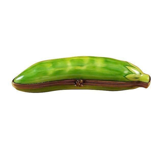 Peapod Porcelain Limoges fruit vegitables French Trinket Box