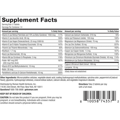 Roman Daily Men's Multivitamin Tablets