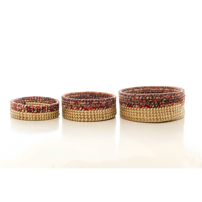 Round Cascades Basket-Assorted Sizes/Assorted Patterns- Sold Individually (*Local Pickup/Local Delivery Only)